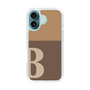 Slim Protection Case［ オリジナル - initial two tone - B brown ］