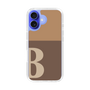 Slim Protection Case［ オリジナル - initial two tone - B brown ］