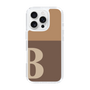 Slim Protection Case［ オリジナル - initial two tone - B brown ］