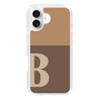 Slim Protection Case［ オリジナル - initial two tone - B brown ］