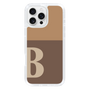 Slim Protection Case［ オリジナル - initial two tone - B brown ］