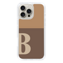Slim Protection Case［ オリジナル - initial two tone - B brown ］