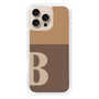 Slim Protection Case［ オリジナル - initial two tone - B brown ］