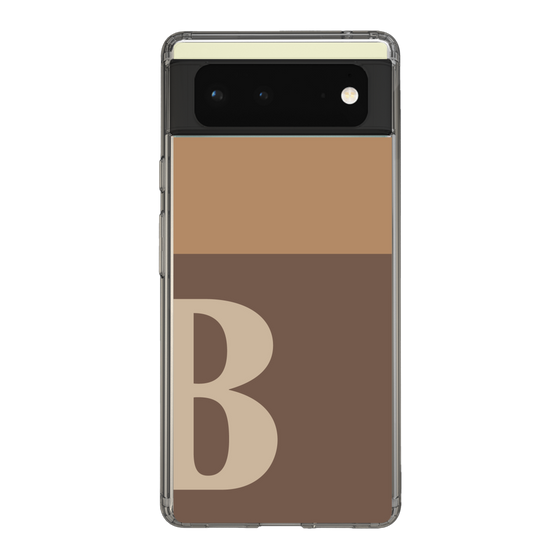 Slim Protection Case［ Original - initial two tone - B brown ］