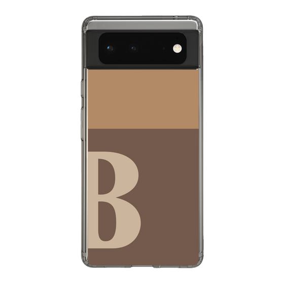 Slim Protection Case［ Original - initial two tone - B brown ］