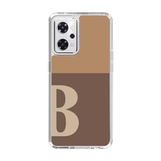 Slim Protection Case［ オリジナル - initial two tone - B brown ］
