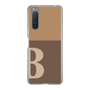Slim Protection Case［ Original - initial two tone - B brown ］