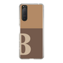 Slim Protection Case［ Original - initial two tone - B brown ］