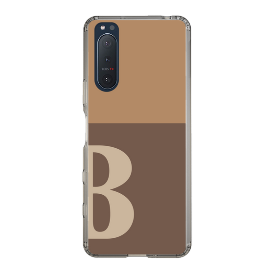 Slim Protection Case［ Original - initial two tone - B brown ］