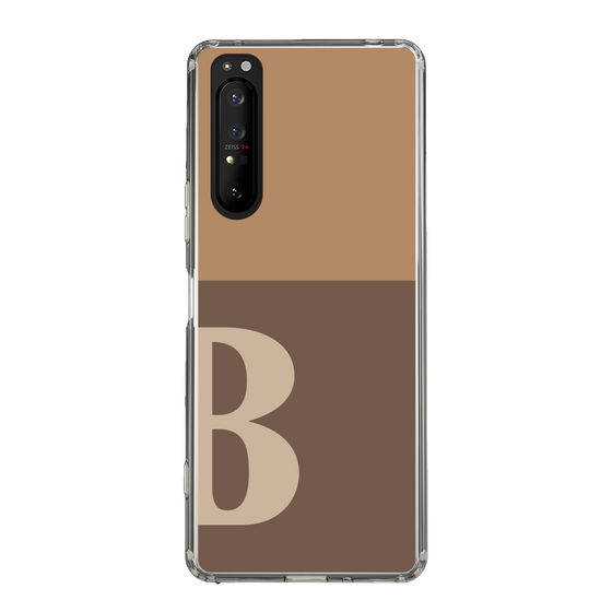 Slim Protection Case［ Original - initial two tone - B brown ］