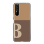 Slim Protection Case［ Original - initial two tone - B brown ］