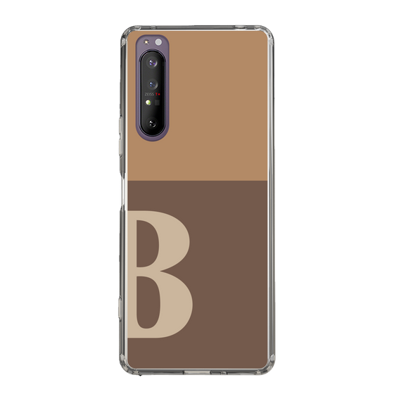 Slim Protection Case［ Original - initial two tone - B brown ］