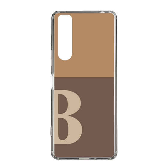 Slim Protection Case［ Original - initial two tone - B brown ］