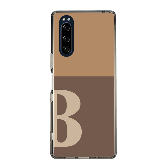 Slim Protection Case［ Original - initial two tone - B brown ］