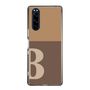 Slim Protection Case［ Original - initial two tone - B brown ］