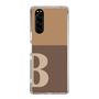 Slim Protection Case［ Original - initial two tone - B brown ］