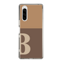 Slim Protection Case［ Original - initial two tone - B brown ］