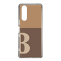 Slim Protection Case［ Original - initial two tone - B brown ］