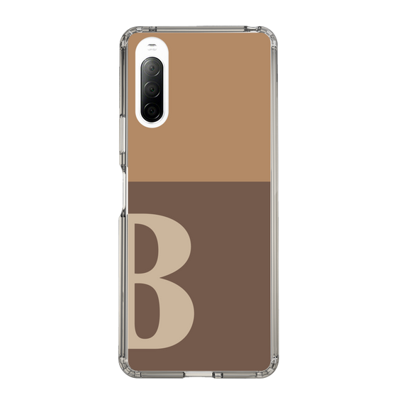 Slim Protection Case［ Original - initial two tone - B brown ］