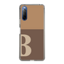 Slim Protection Case［ Original - initial two tone - B brown ］