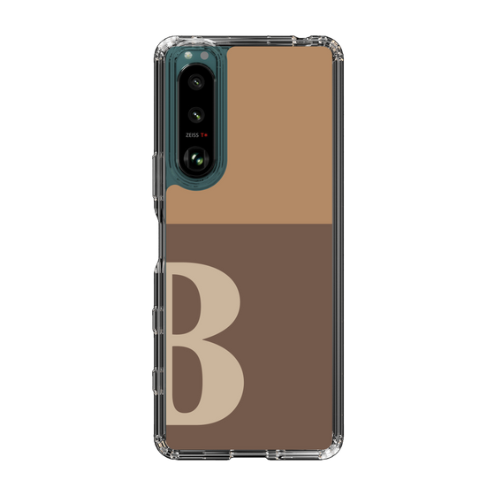 Slim Protection Case［ Original - initial two tone - B brown ］