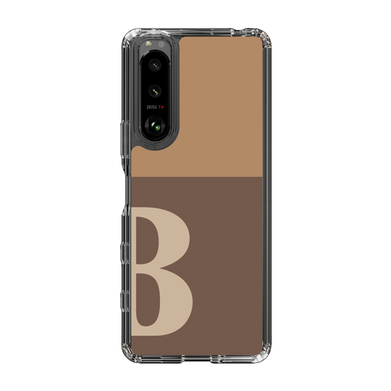 Slim Protection Case［ Original - initial two tone - B brown ］