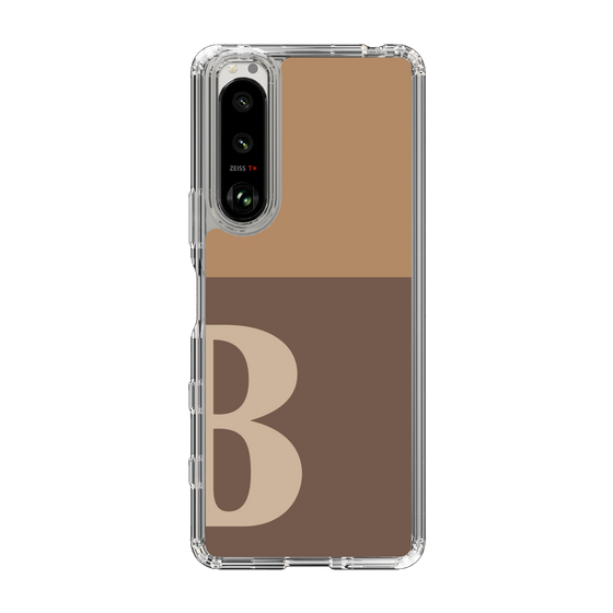 Slim Protection Case［ Original - initial two tone - B brown ］