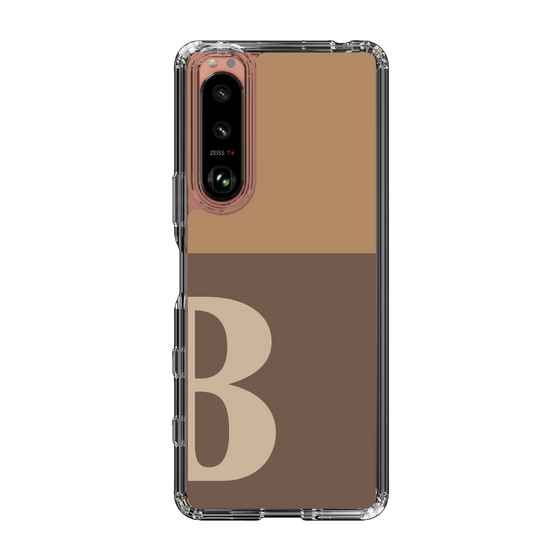 Slim Protection Case［ Original - initial two tone - B brown ］