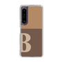 Slim Protection Case［ Original - initial two tone - B brown ］