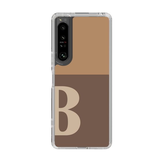 Slim Protection Case［ Original - initial two tone - B brown ］
