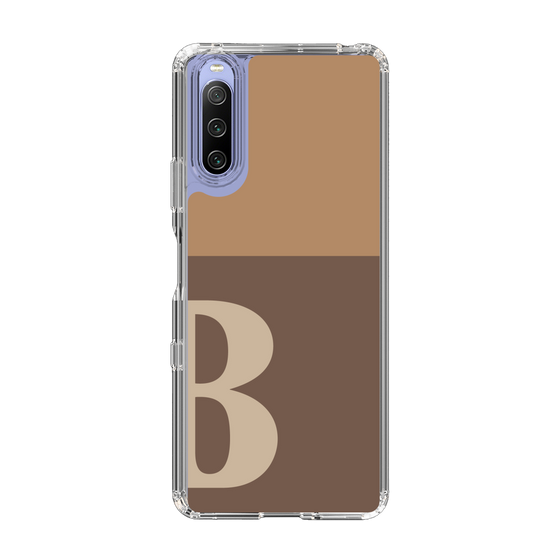 Slim Protection Case［ Original - initial two tone - B brown ］