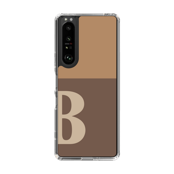 Slim Protection Case［ Original - initial two tone - B brown ］