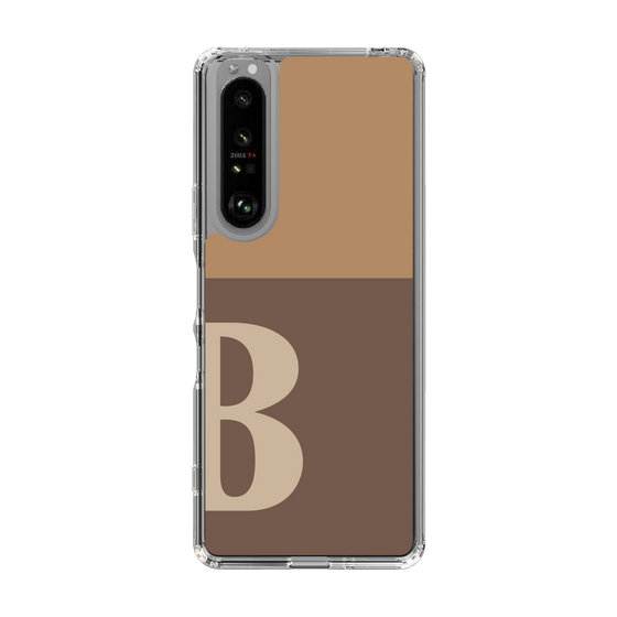 Slim Protection Case［ Original - initial two tone - B brown ］