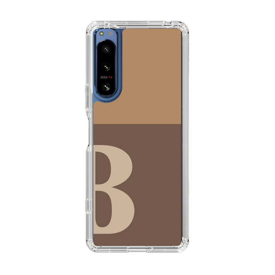 Slim Protection Case［ Original - initial two tone - B brown ］