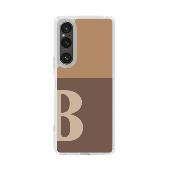 Slim Protection Case［ Original - initial two tone - B brown ］