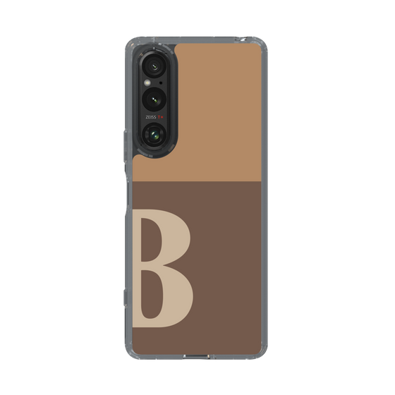 Slim Protection Case［ Original - initial two tone - B brown ］