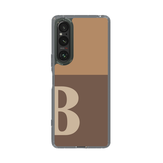 Slim Protection Case［ Original - initial two tone - B brown ］