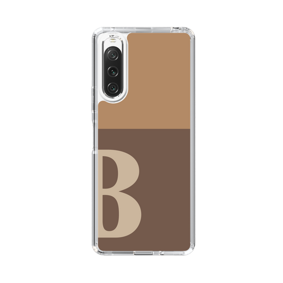 Slim Protection Case［ Original - initial two tone - B brown ］