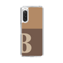 Slim Protection Case［ Original - initial two tone - B brown ］