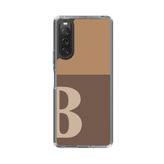 Slim Protection Case［ Original - initial two tone - B brown ］