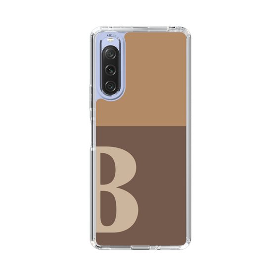 Slim Protection Case［ Original - initial two tone - B brown ］