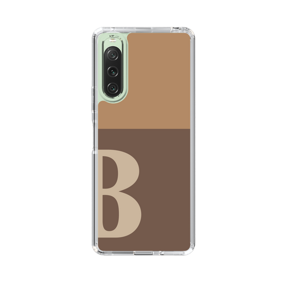 Slim Protection Case［ Original - initial two tone - B brown ］