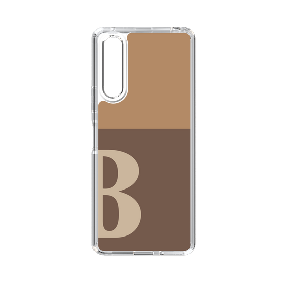 Slim Protection Case［ Original - initial two tone - B brown ］