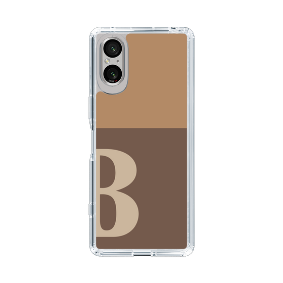 Slim Protection Case［ Original - initial two tone - B brown ］