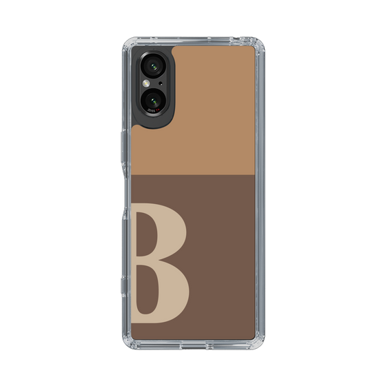Slim Protection Case［ Original - initial two tone - B brown ］