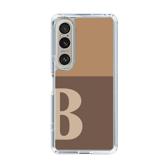 Slim Protection Case［ Original - initial two tone - B brown ］