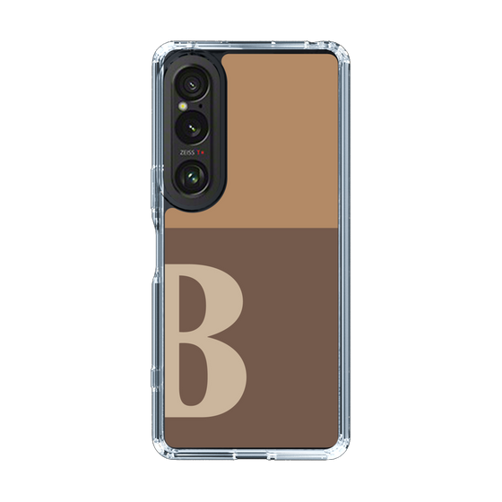 Slim Protection Case［ Original - initial two tone - B brown ］
