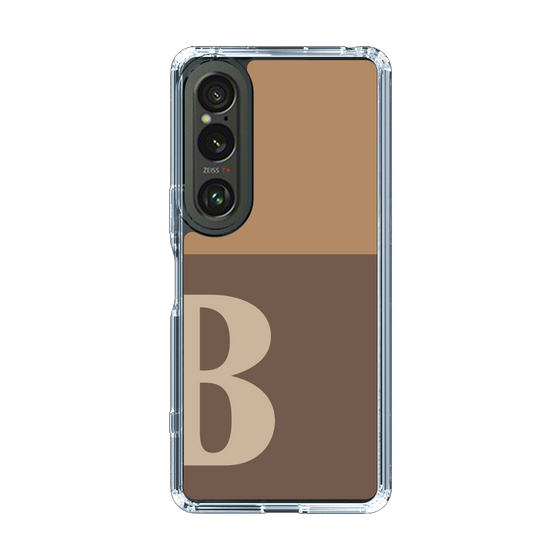 Slim Protection Case［ Original - initial two tone - B brown ］