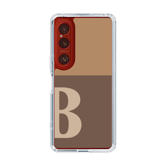Slim Protection Case［ Original - initial two tone - B brown ］