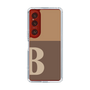 Slim Protection Case［ Original - initial two tone - B brown ］